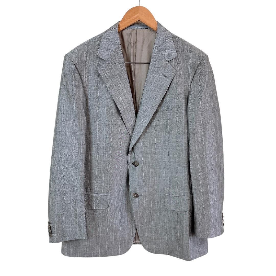 エルメネジルドゼニア ZEGNA スーツセットアップ シングル 52R シルク
