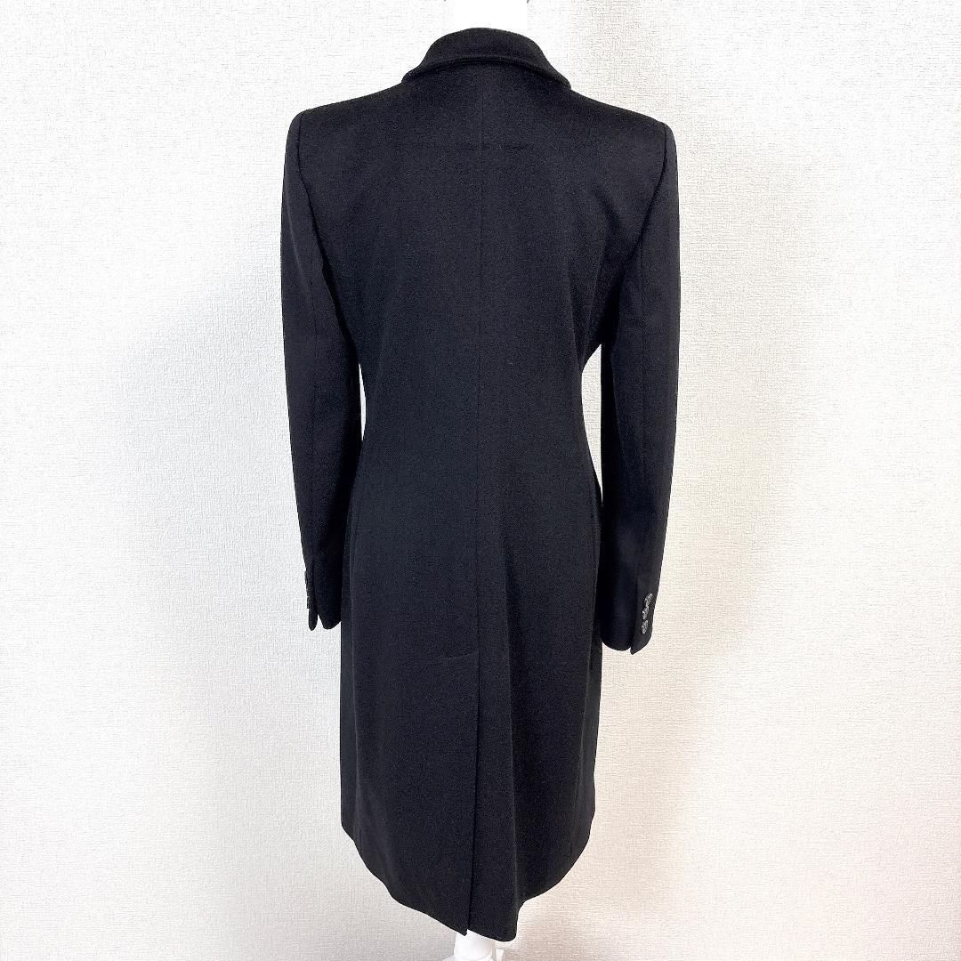 タグ付未使用☆ ARMANI COLLEZIONI ウールロングコート 42 黒 - メルカリ