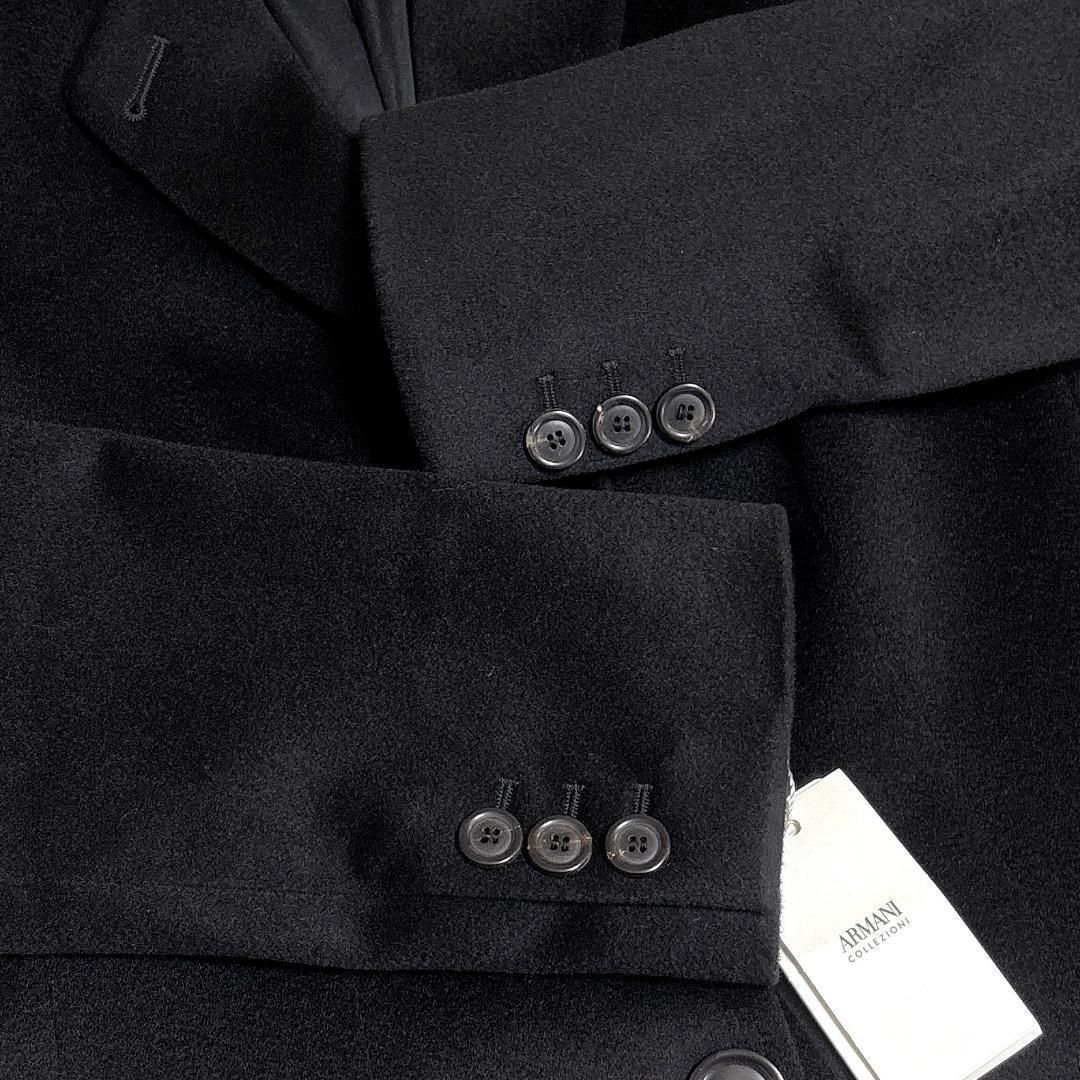 タグ付未使用☆ ARMANI COLLEZIONI ウールロングコート 42 黒 - メルカリ