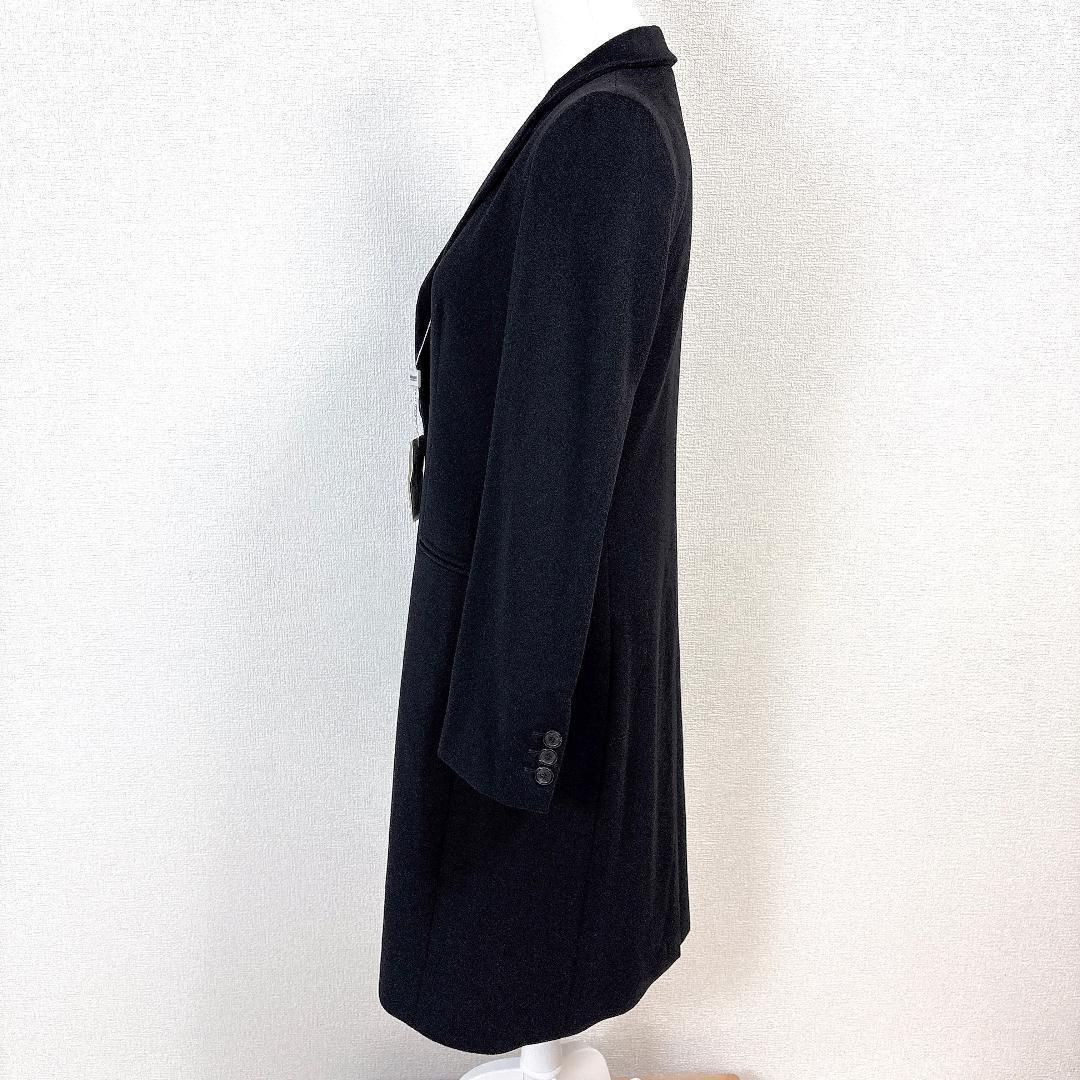 タグ付未使用☆ ARMANI COLLEZIONI ウールロングコート 42 黒 - メルカリ