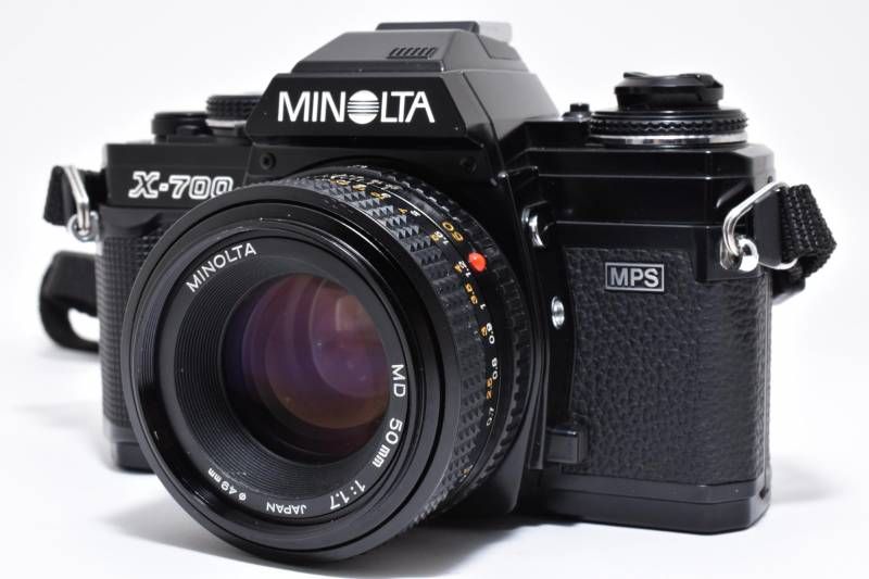 実用品】Minolta ミノルタ X-700 MPS / MD 50mm 1.7 レンズキット