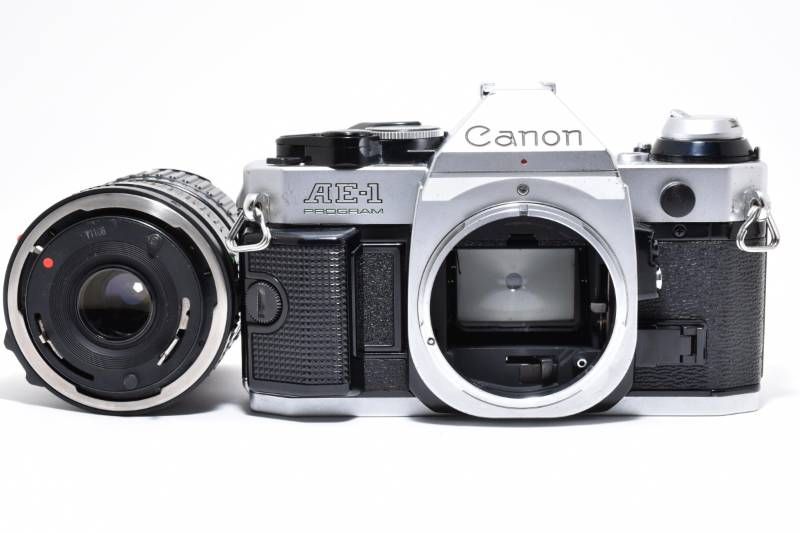 【完動品】キャノンフィルムカメラAE-1 Pシルバー28mmレンズ3085311 Amazon | Canon AE-1 シルバー | 一眼レフカメラ 通販