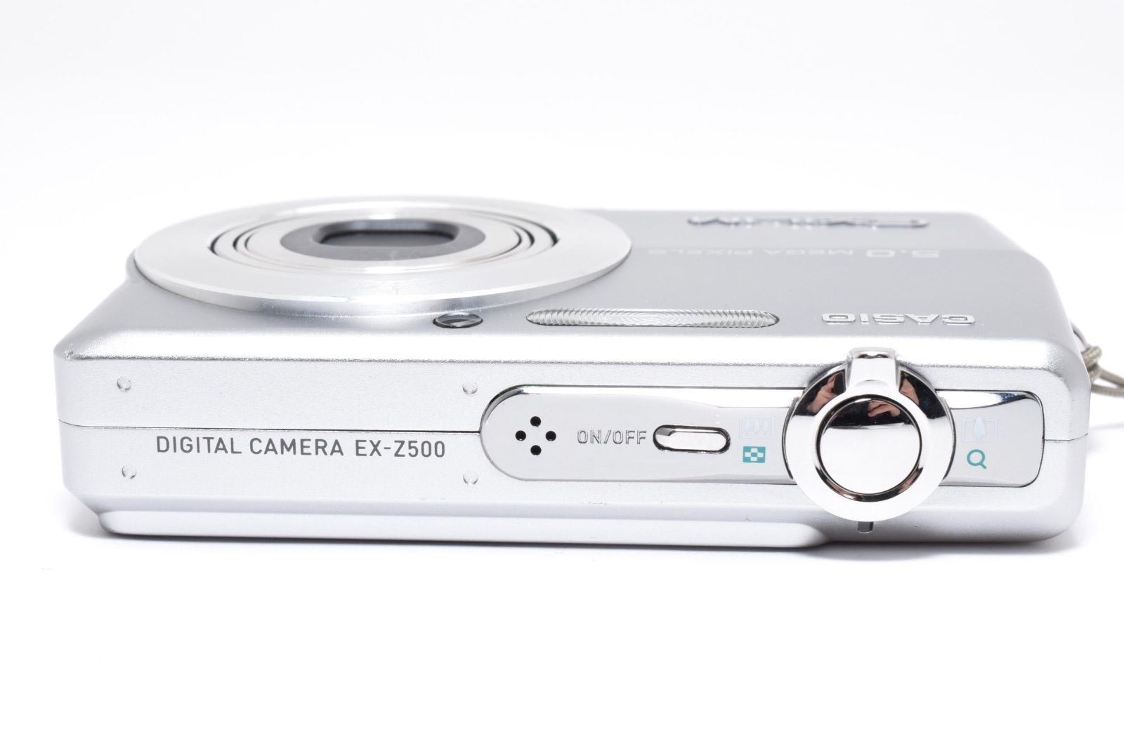 カシオ CASIO EXILM EX-Z500 シルバー コンパクトデジタルカメラ
