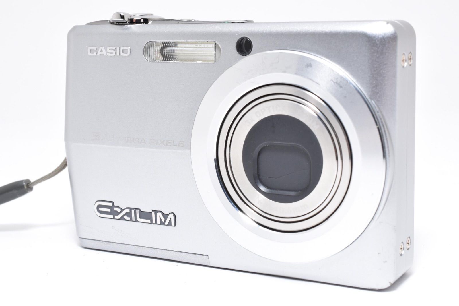 カシオ CASIO EXILM EX-Z500 シルバー コンパクトデジタルカメラ