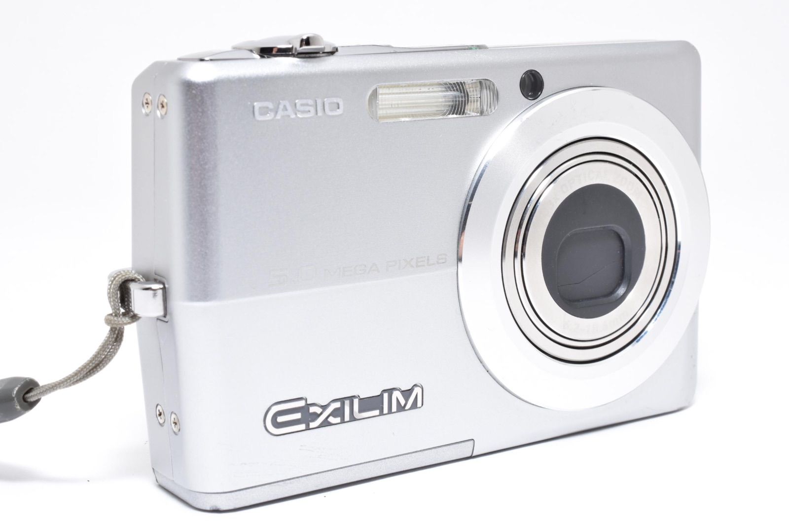 カシオ CASIO EXILM EX-Z500 シルバー コンパクトデジタルカメラ
