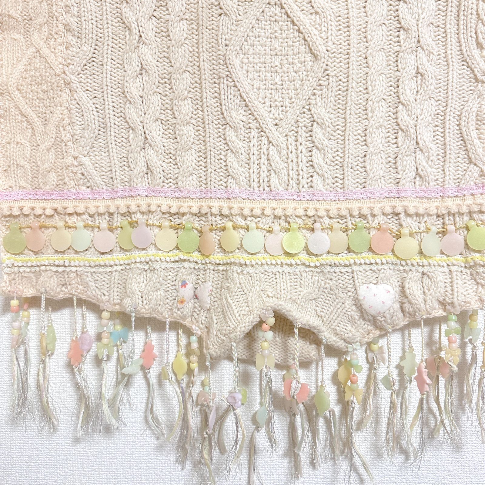 ケイスケカンダ keisuke kanda 日本製 心恋族 アラン編み ケーブル