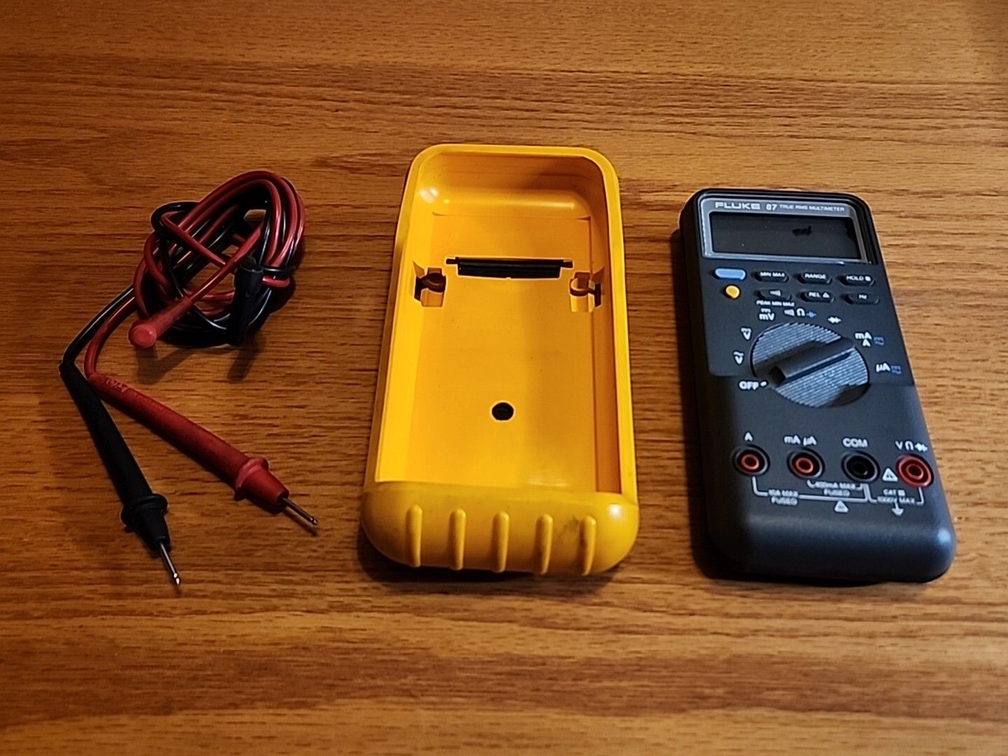 Fluke 87 Multimeter Leads Not Included In Recall