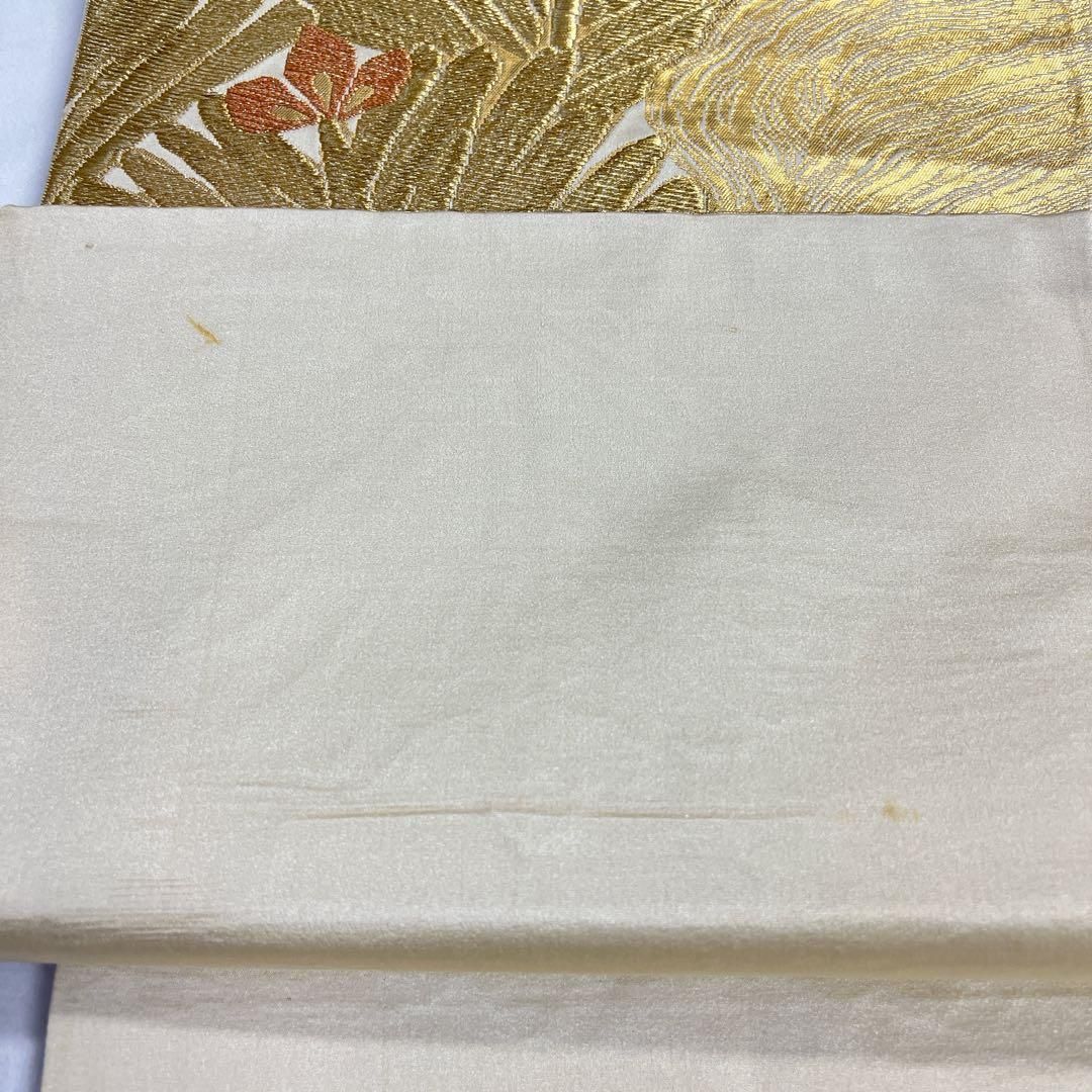 袋帯 正絹 金糸 松 大王松 流線 着物 064t - メルカリ