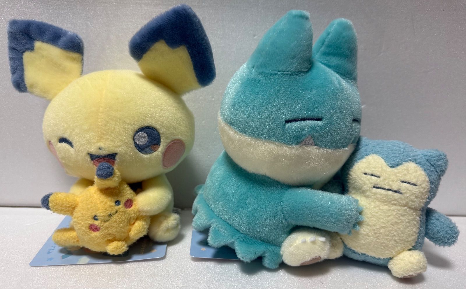 ぬいぐるみ Little Daydream ゴンベとカビゴン ピチューとピカチュウ セット