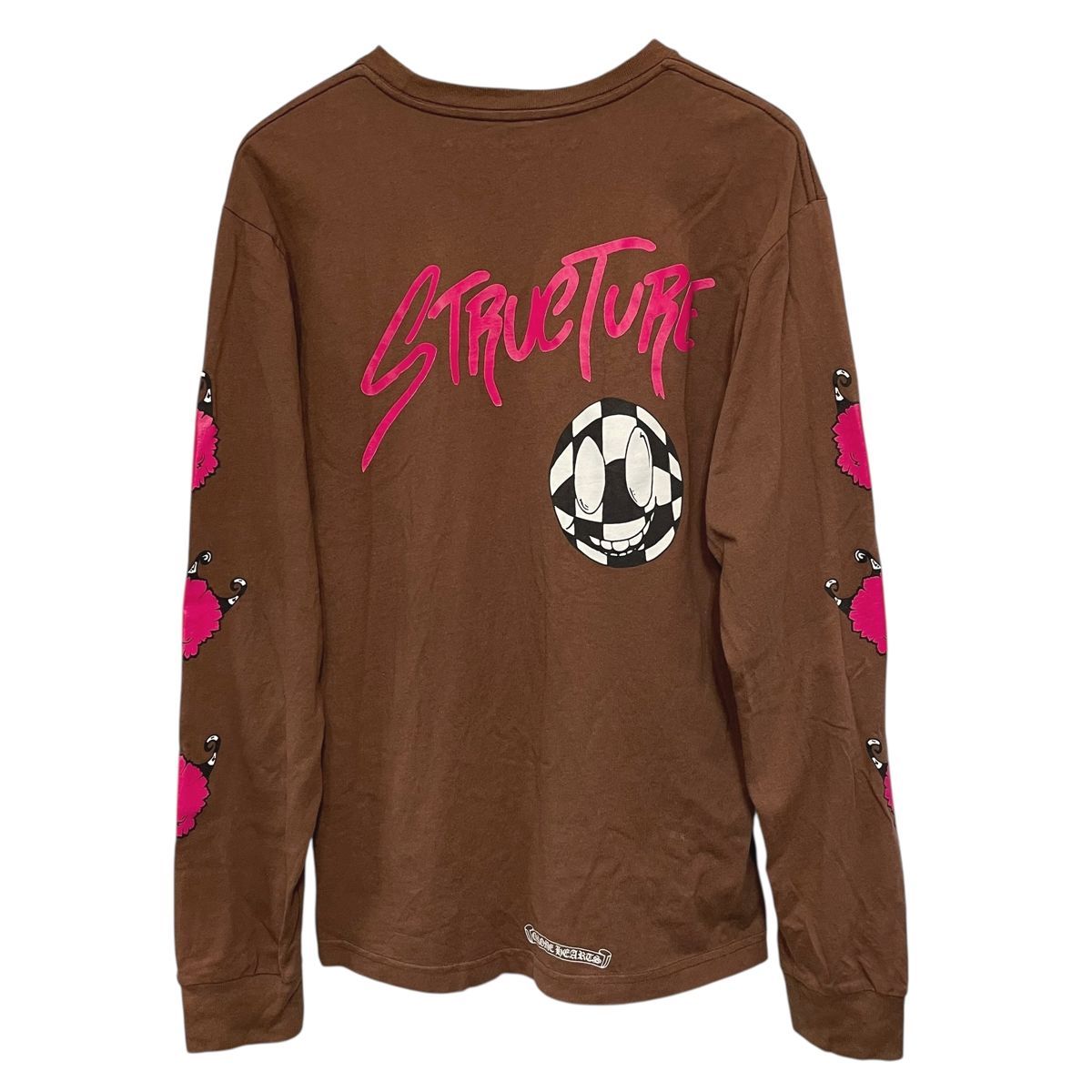 中古】 CHROME HEARTS クロムハーツ ストラクチャー ロングスリーブ