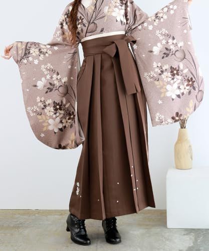 KYOETSU キョウエツ 袴 無地 刺繍 卒業式 レディースe 5 edf 4 bbf