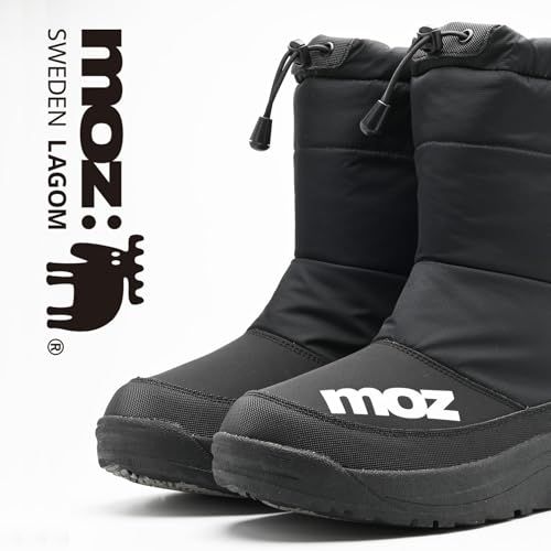 モズ スノーブーツ メンズ 防寒ブーツ ロング 秋冬 防寒 防水 防滑 撥水 あったか 中綿 ウレタン 裏フリース アップグレードモデル 5681 e cedf 992 a
