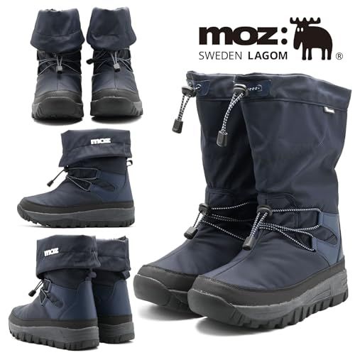  モズ スノーブーツ 防寒ブーツ メンズ 2 way 折り返し ロング丈 あたたかい 裏起毛 秋冬 防水 滑りにくい 防滑ソール 防寒 撥水 中綿 やわらか フェイクファー 5680 e 22 fc 86 その他 キッチン 食器