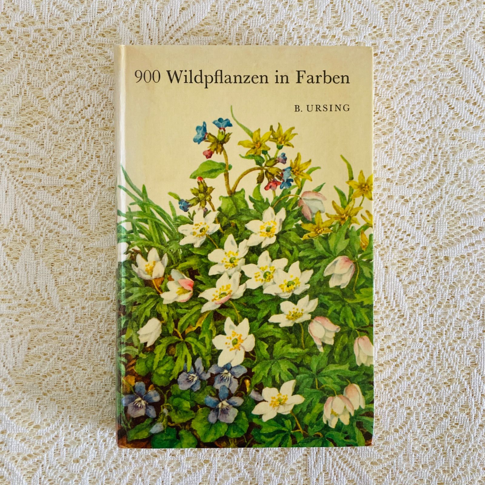 ナチュラルな雰囲気の植物図鑑 900種の野の花収録 インテリア洋書