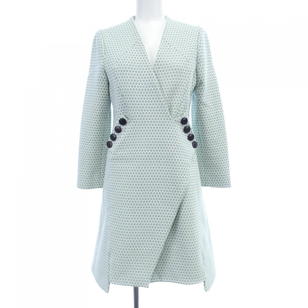 Christian Dior 染めクロスミンク デザインコート レディース