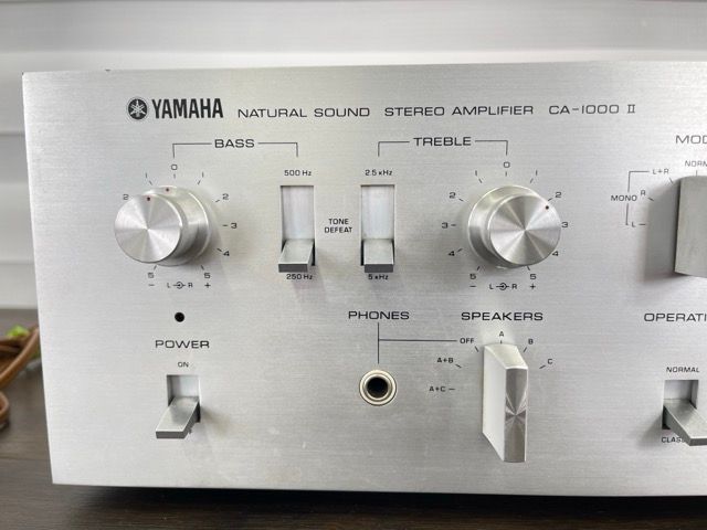 プリメインアンプ 【中古】動作保証 YAMAHA ヤマハ CA-1000 II