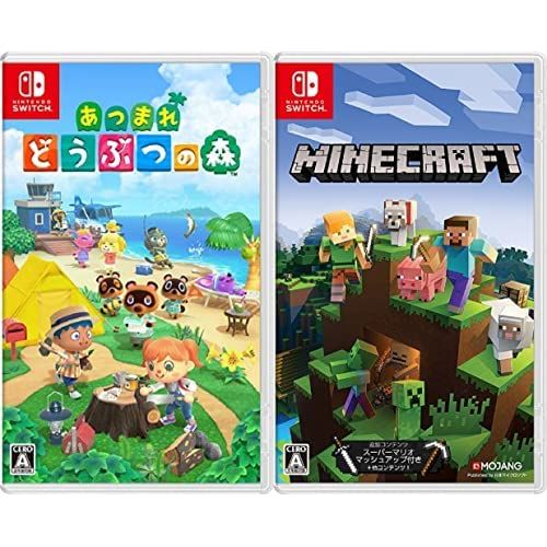 あつまれ どうぶつの森 Switch Minecraft マインクラフト m