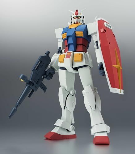 NATIONS ROBOT魂 機動戦士ガンダム SIDE MS RX 78 2 ガンダム ver A N I M E 再販版 約125 mm PVC ABS製 塗装済み可動フィギュアpo 5 f 5850 ea