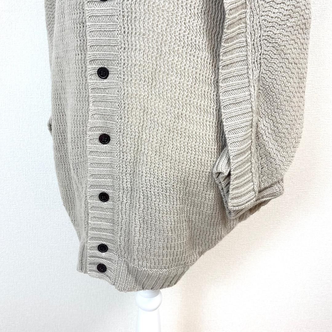 美品 Yohji Yamamoto 変形デザインロングニットカーディガン 3 - メルカリ