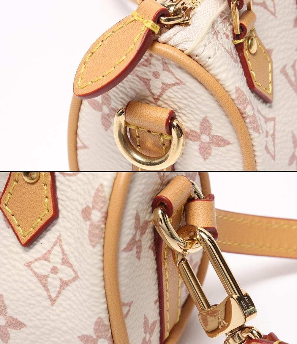 美品 ルイ・ヴィトン バッグチャーム マイクロ スピーディ モノグラム