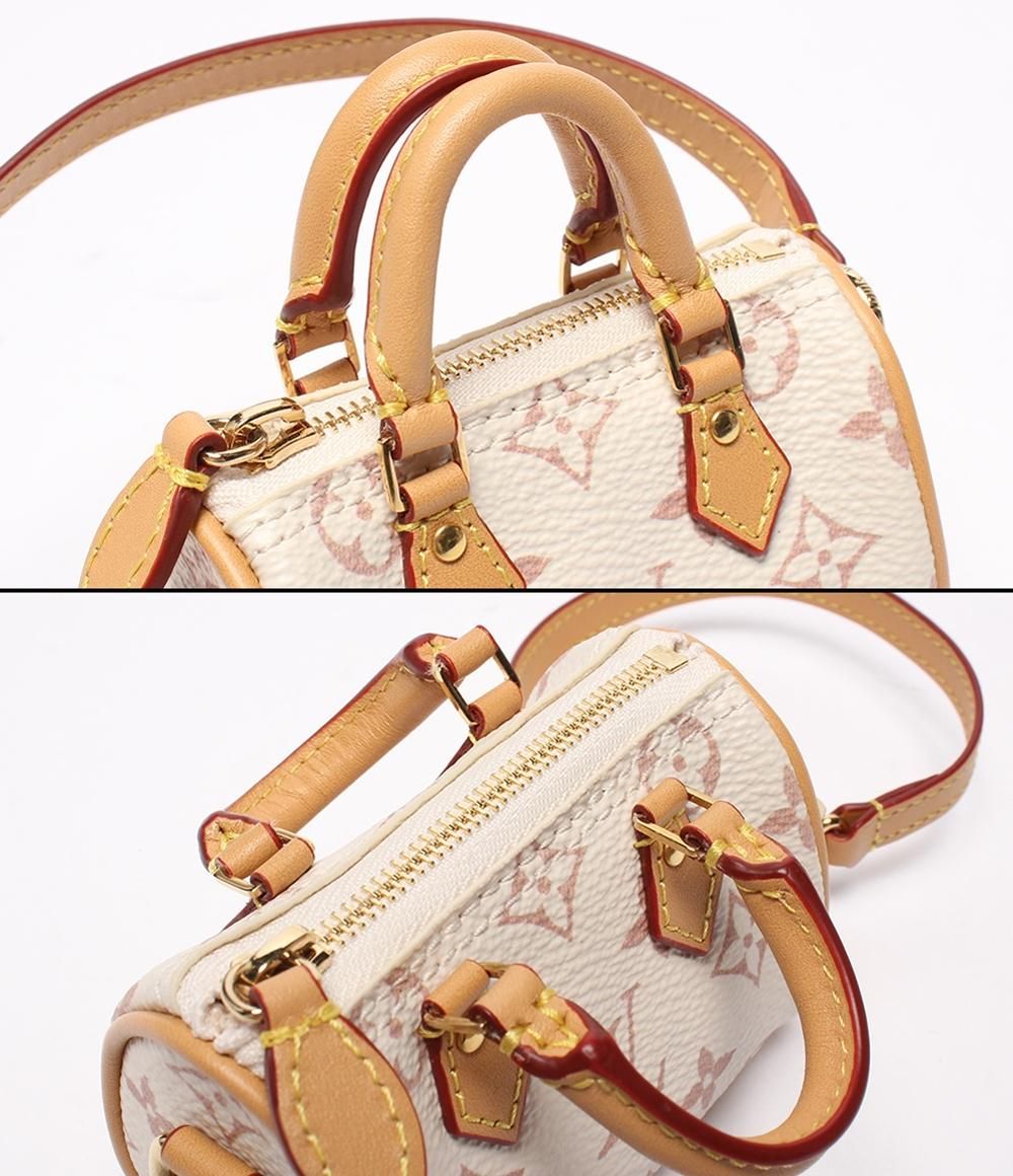 美品 ルイ・ヴィトン バッグチャーム マイクロ スピーディ モノグラム