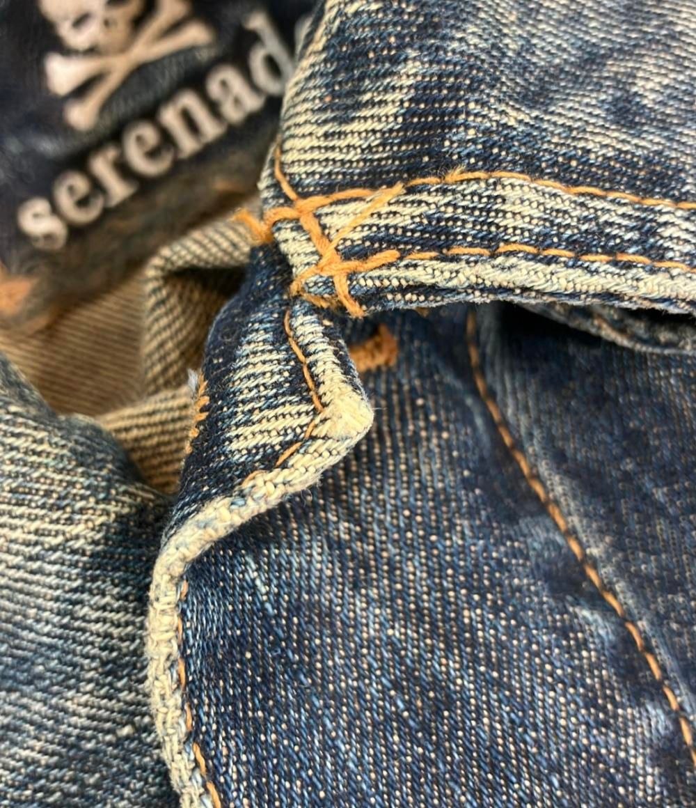 マスターマインドジャパン オールインワン オーバーオール 泥加工