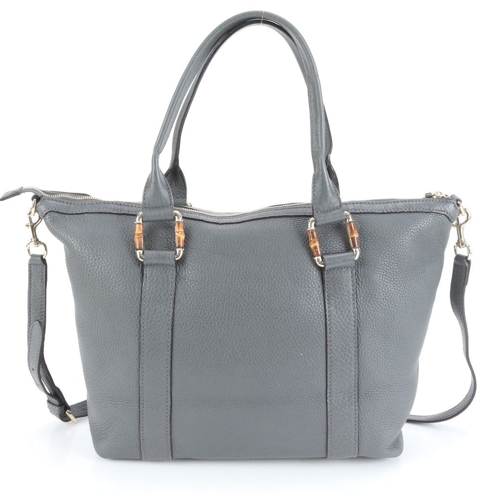 美品 グッチ 339548 レザー 2WAY トート バッグ 斜め掛け ショルダー