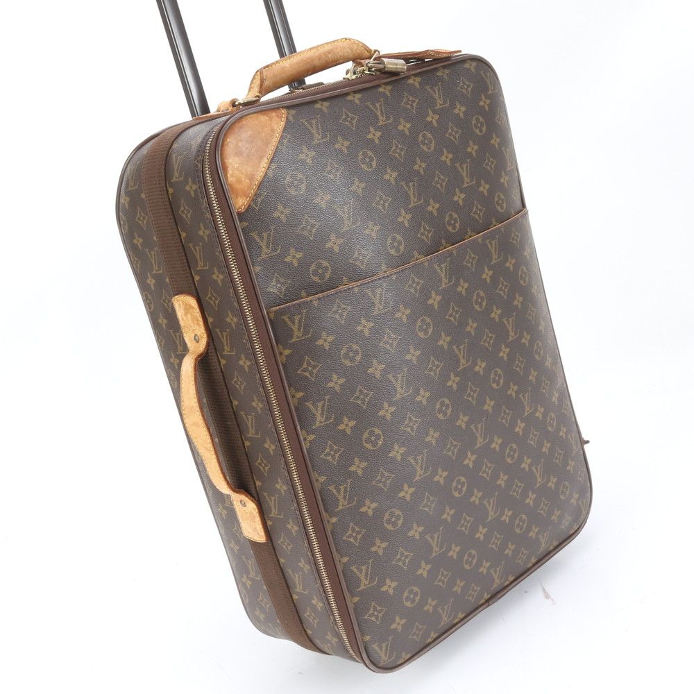 ルイヴィトン モノグラム ペガス 55 M23294 レザー スーツケース