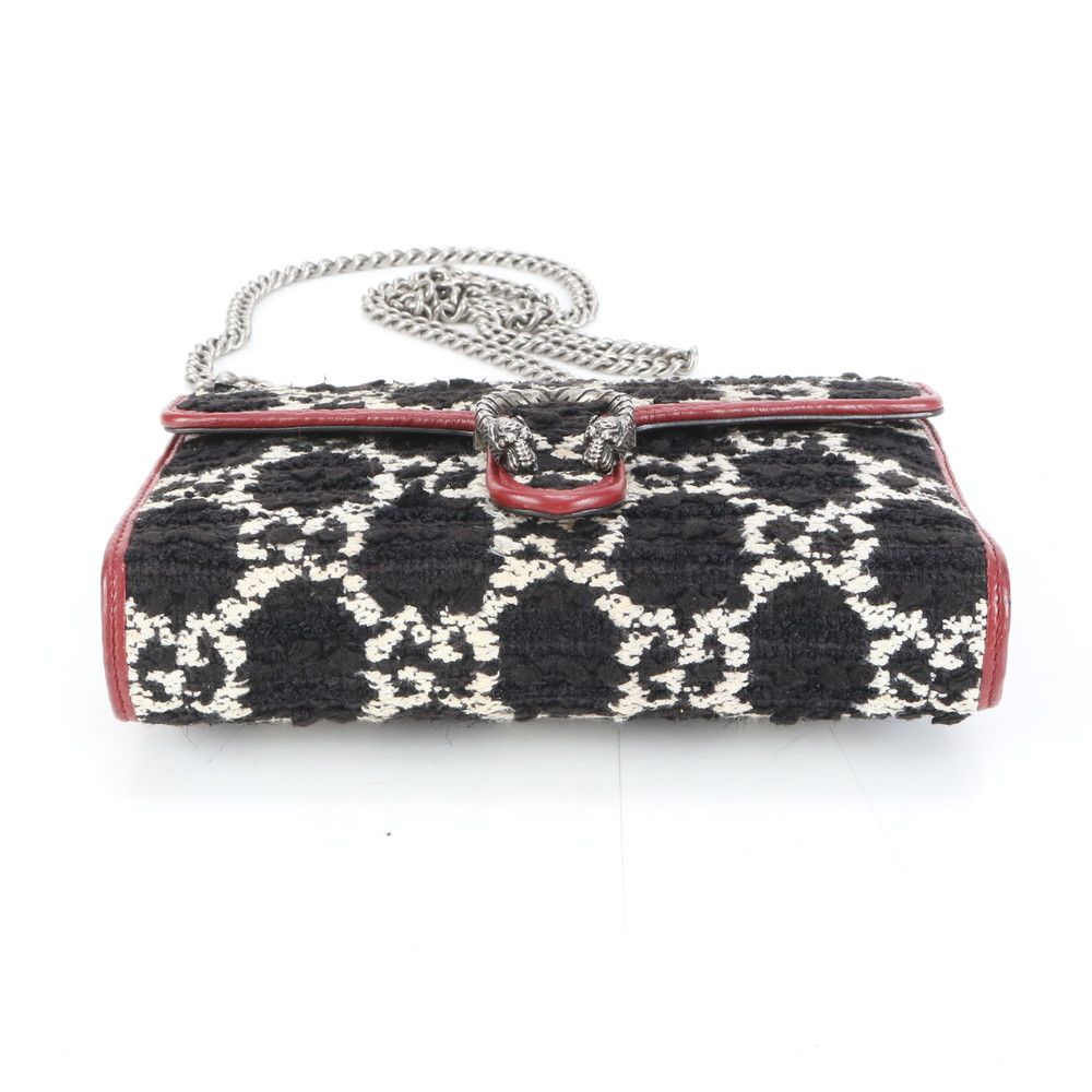 極美品 グッチ ディオニュソス GG柄 チェーン ショルダー ウォレット