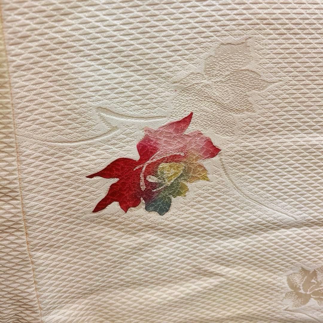 羽織　正絹　薔薇模様　鱗地紋　ぼかし染め　カラフル　菊花　着物　054t 羽織 正絹 薔薇模様 鱗地紋 ぼかし染め カラフル 菊花 着物 054t