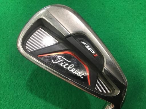 【中古】Titleist AP1 712 5本 +PINGドライバーG30 中古 Cランク （フレックスS） タイトリスト Titleist AP1 71