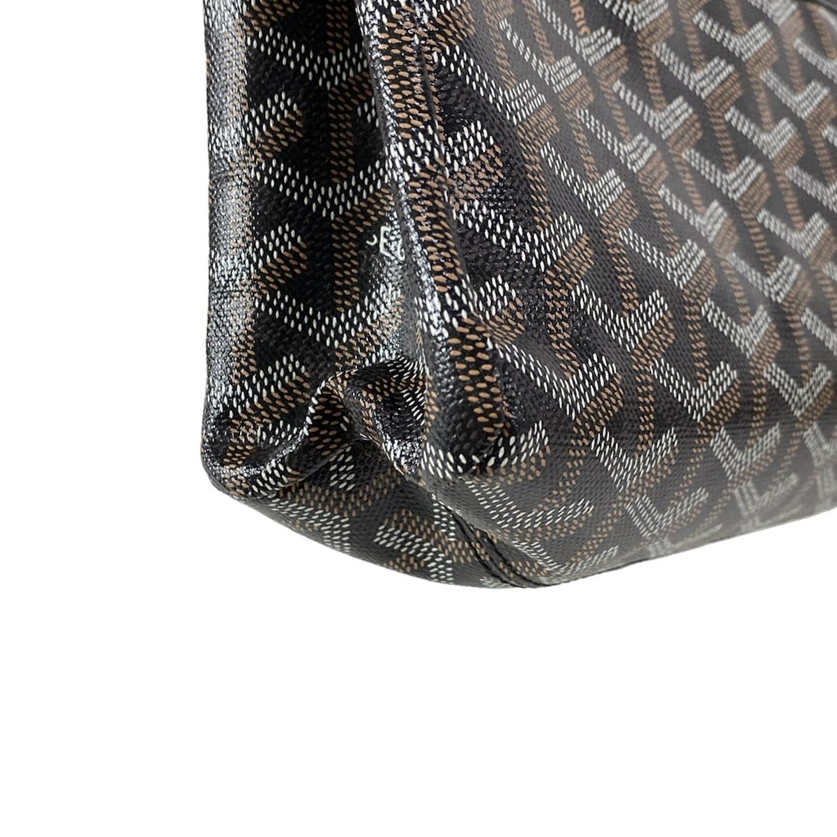 GOYARD(ゴヤール) クラッチバッグ美品 ミロワールPM 黒 - メルカリ