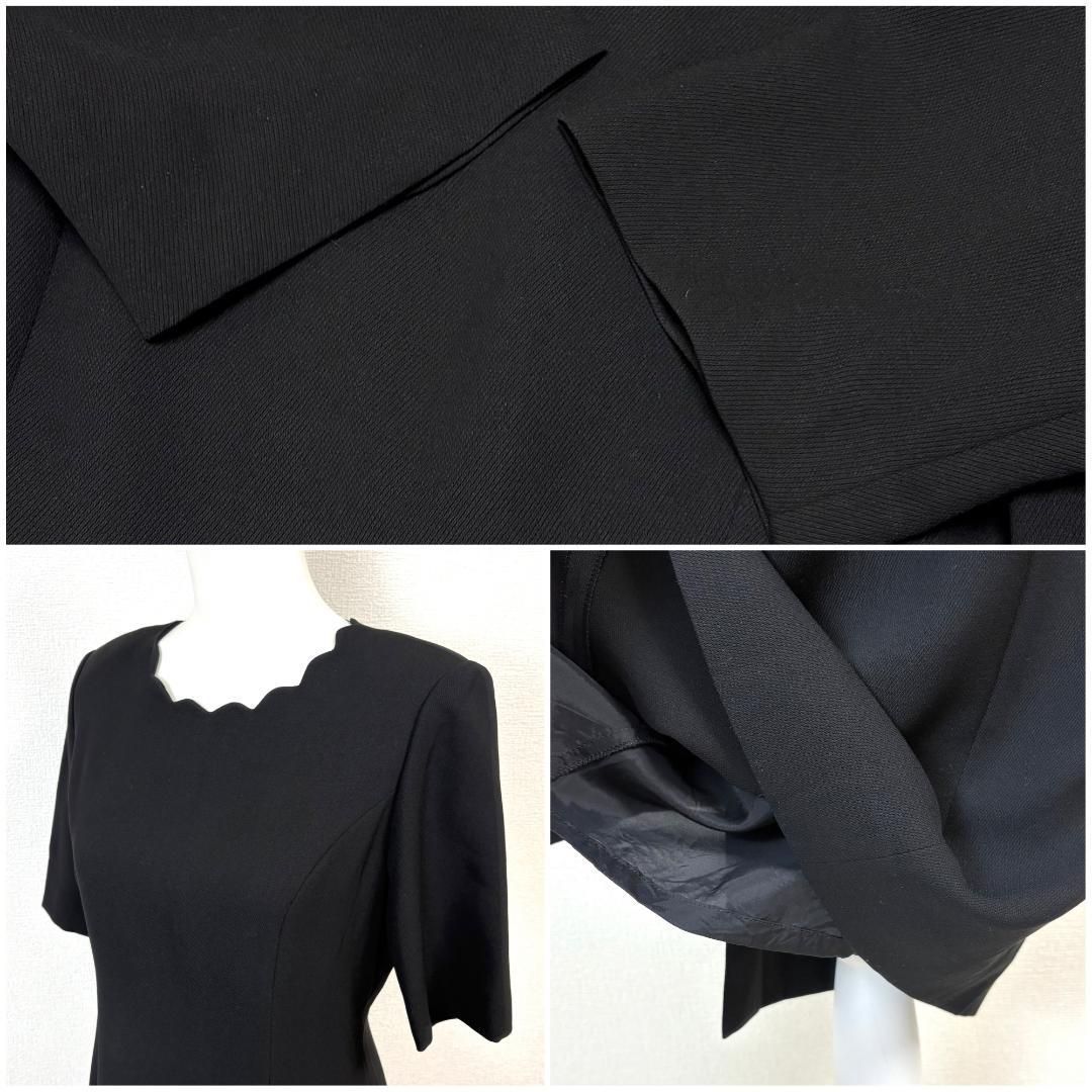 美品】 YUKITORII ワンピースセットアップ ブラックフォーマル 9 