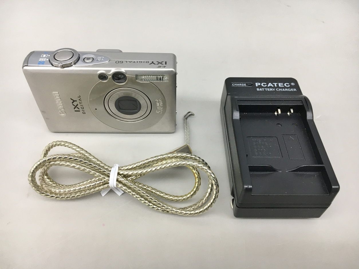 コンパクトデジタルカメラ IXY DIGITAL 60 PC1158 シルバー 500万画素