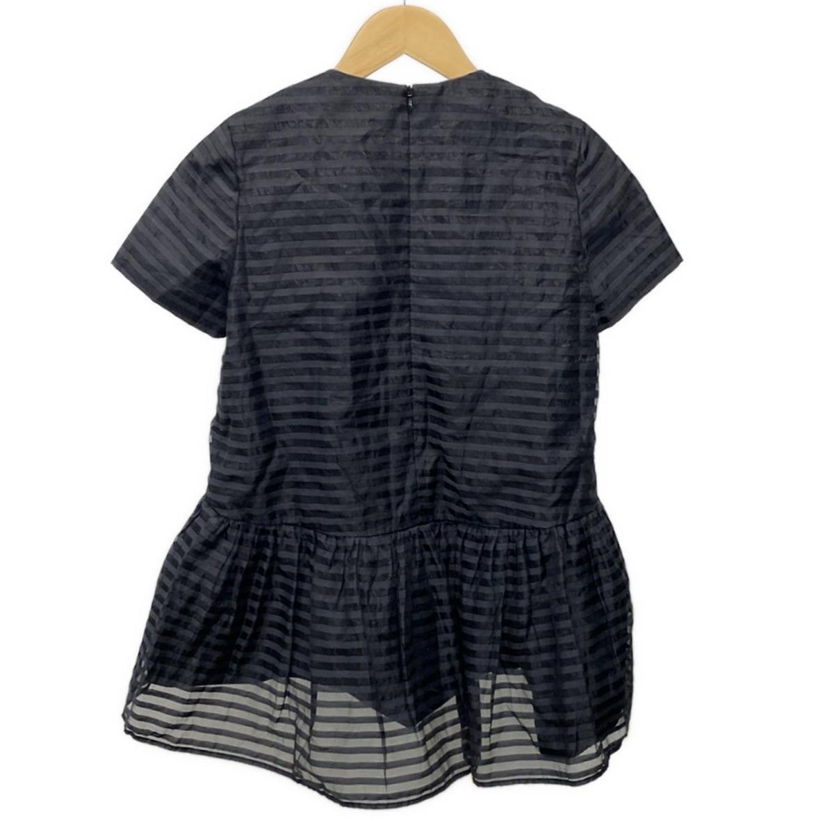 TSURU by MARIKO OIKAWA ブラックチュニック TSURU by MARIKO OIKAWA