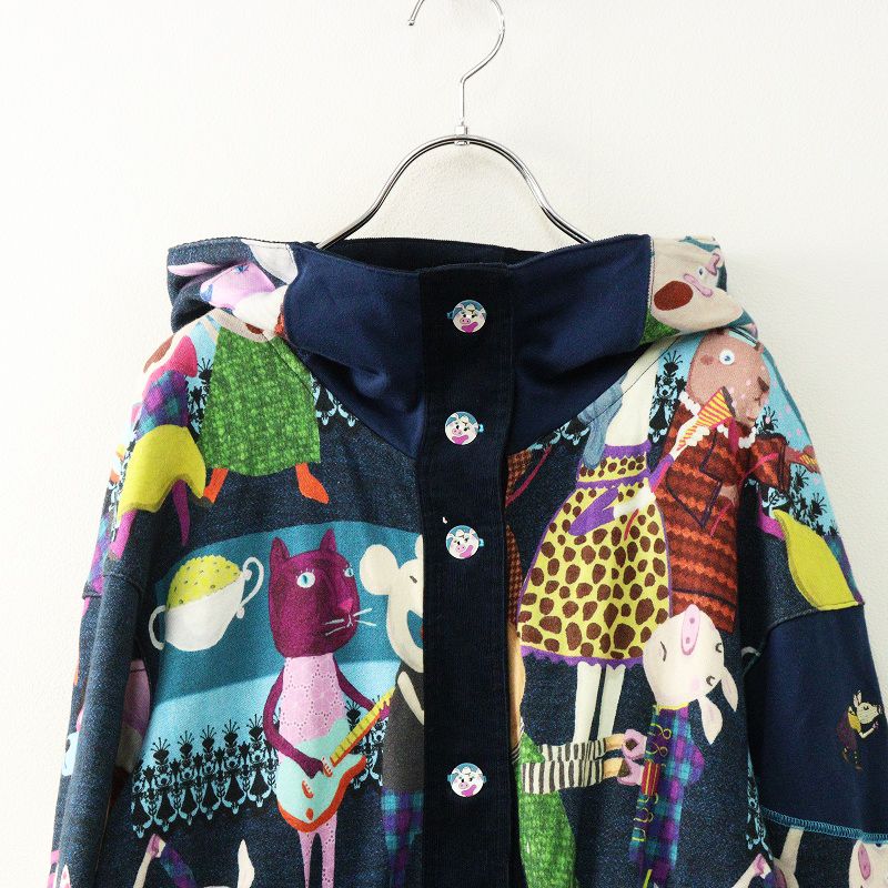 olleborebla オレボレブラ　アルベロベロ　コート　中綿 olleborebla オレボレブラアルベロベロコート中綿