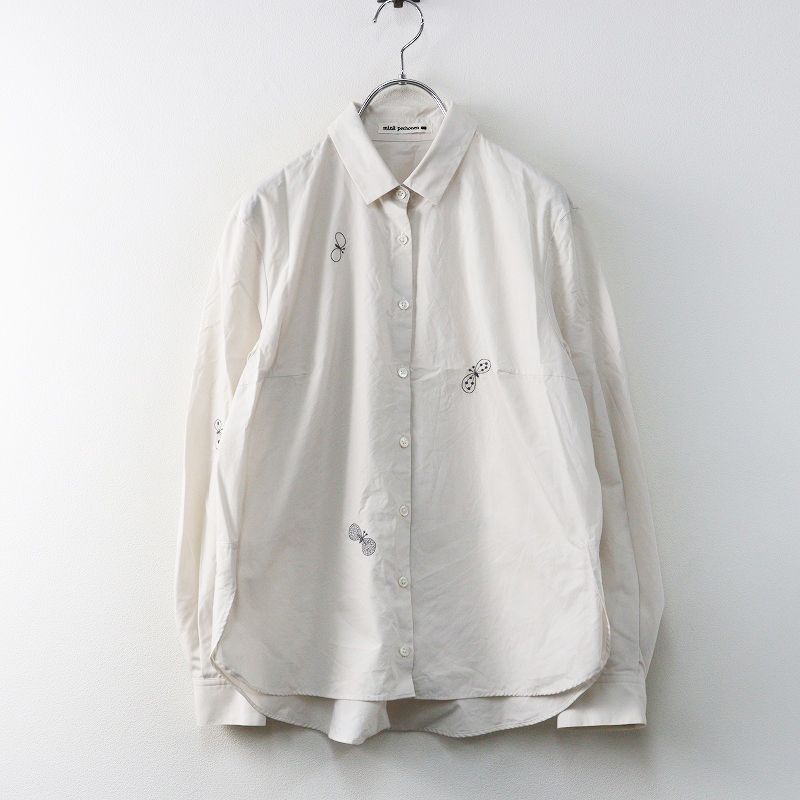 2024AW ミナペルホネン mina perhonen choucho ブラウス 36｜オフ