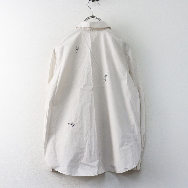 2024AW ミナペルホネン mina perhonen choucho ブラウス 36｜オフ