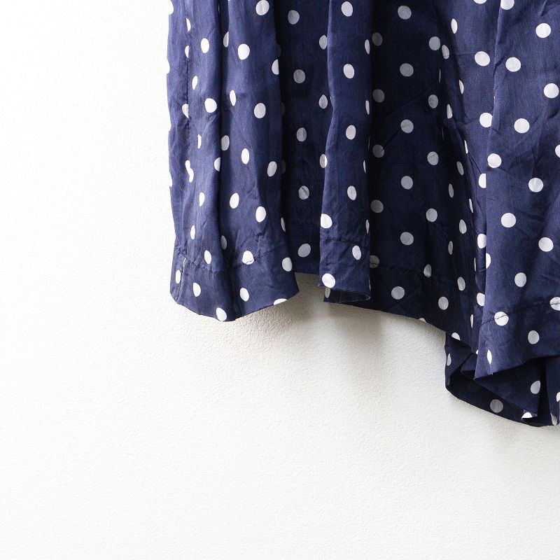 トリコ コムデギャルソン キュプラ カーゴパンツ S 濃紺 トリコ