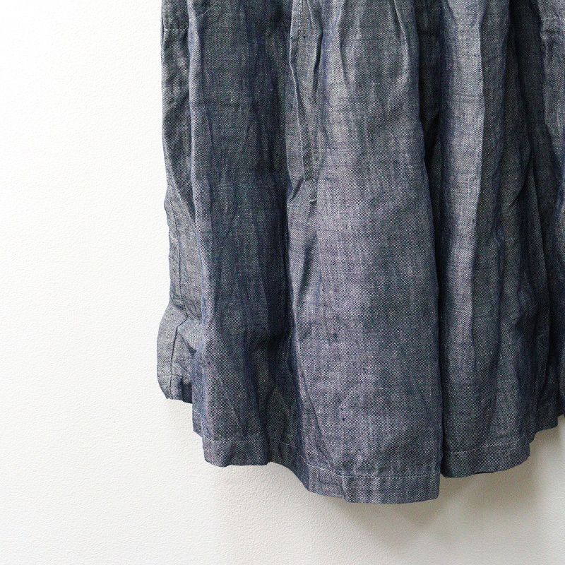 LOISIR ロワズィール アデュートリステス リネン エプロン ワンピース