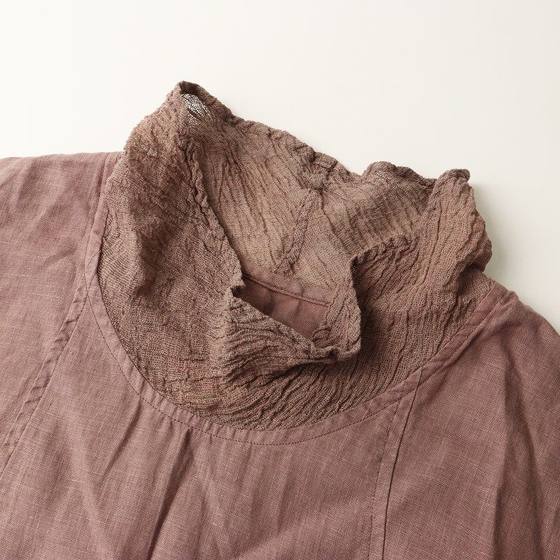 日本製 石見銀山 群言堂 登美 グンゲンドウ トミ 染色加工 異素材切替