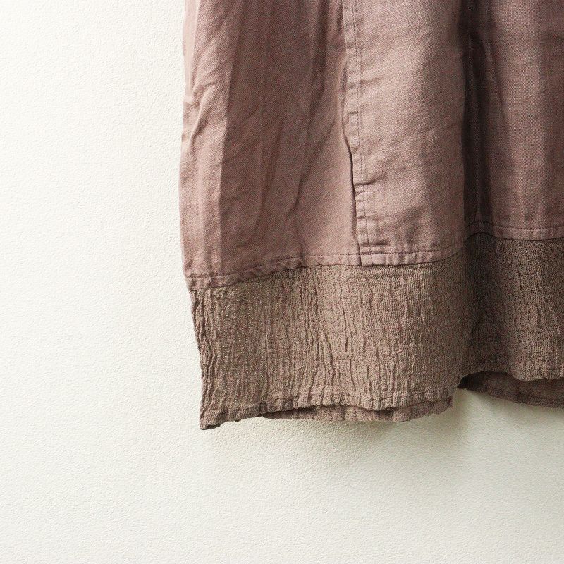 日本製 石見銀山 群言堂 登美 グンゲンドウ トミ 染色加工 異素材切替