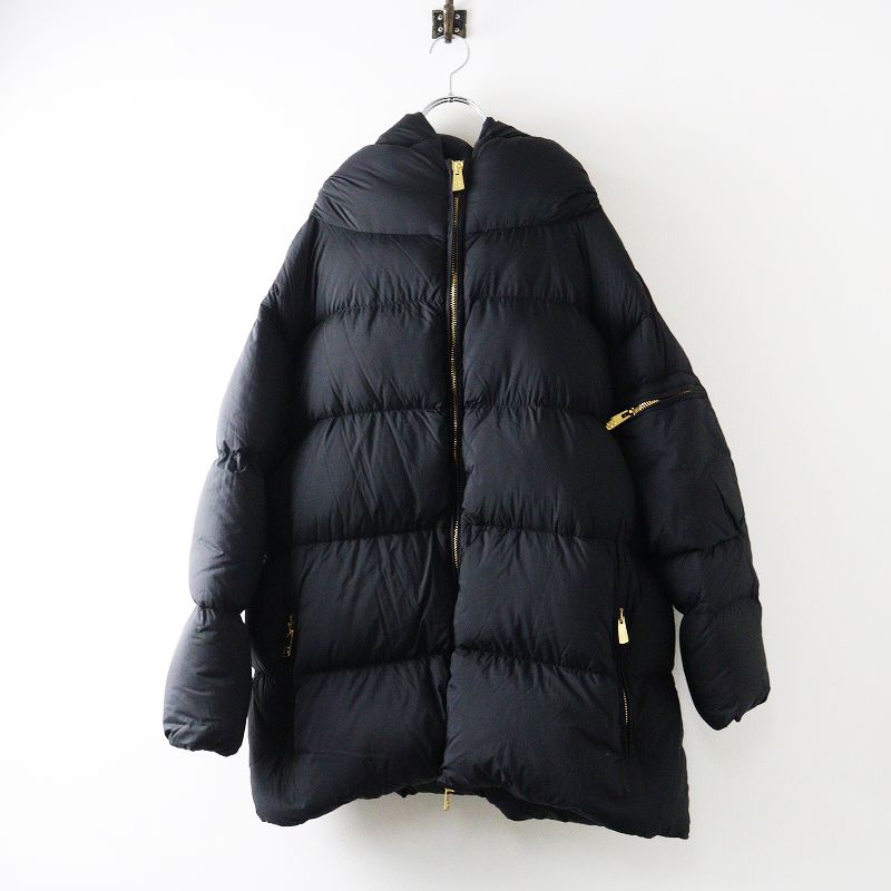 deuxieme classe フードダウン 黒 ドゥーズィエムクラス PRE ORDER