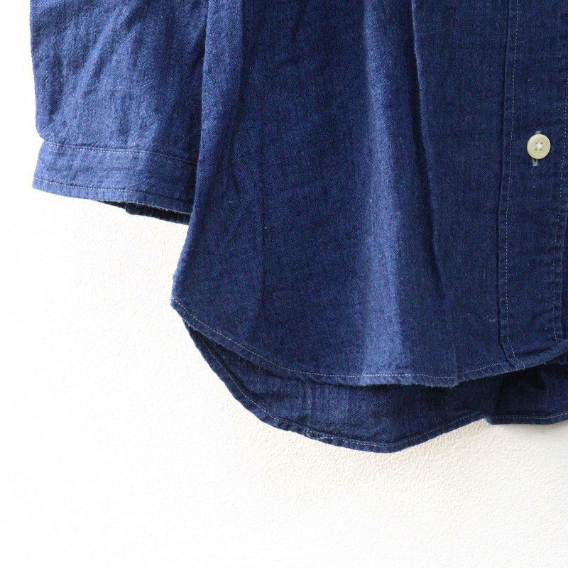 MHL. マーガレットハウエル MARGARET HOWELL コットンデニムシャツ 1