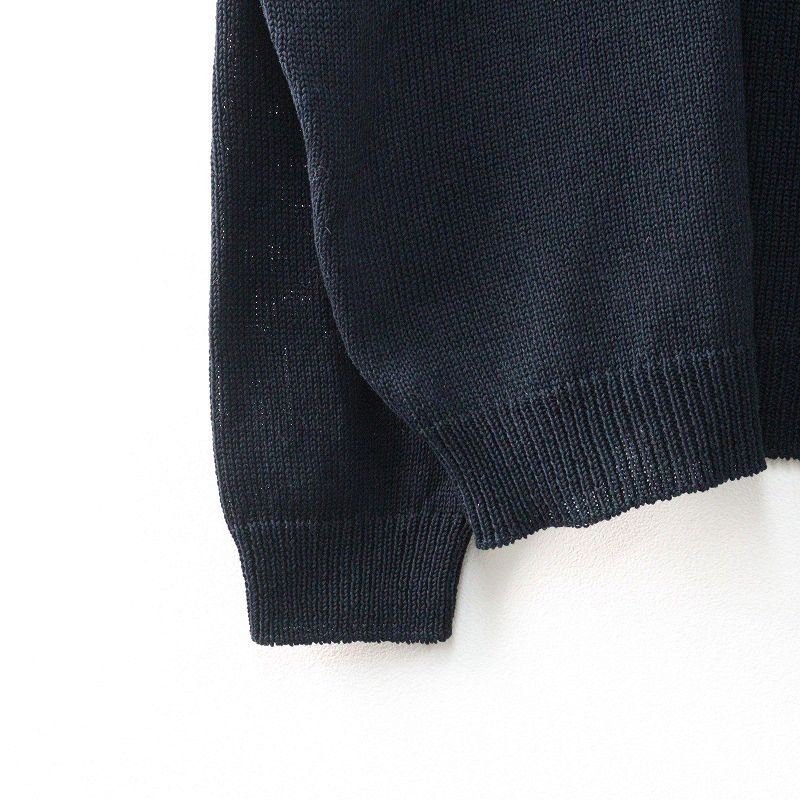 L'Appartement GENTLEMAN KNIT ブラック 中古・古着通販】L'appartement (アパルトモン) GENTLEMAN KNIT