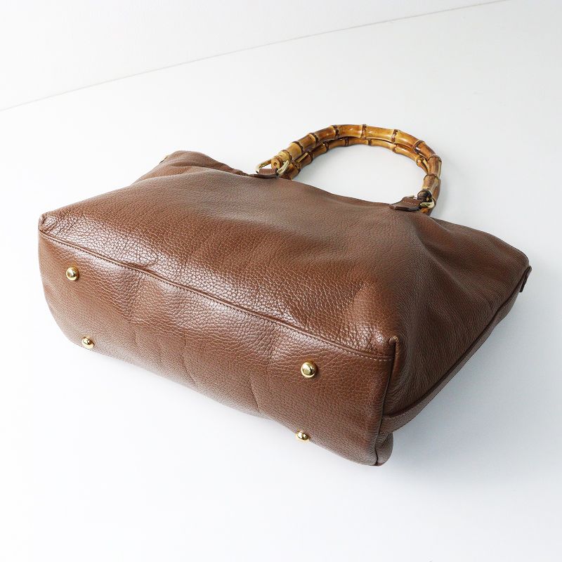 ジャンニノターロ GIANNI NOTARO CAROL J バンブーハンドル レザー 