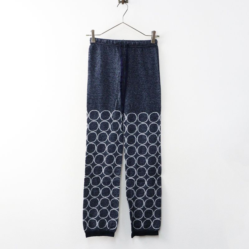 ミナペルホネン mina perhonen tambourine レギンス＼ネイビー