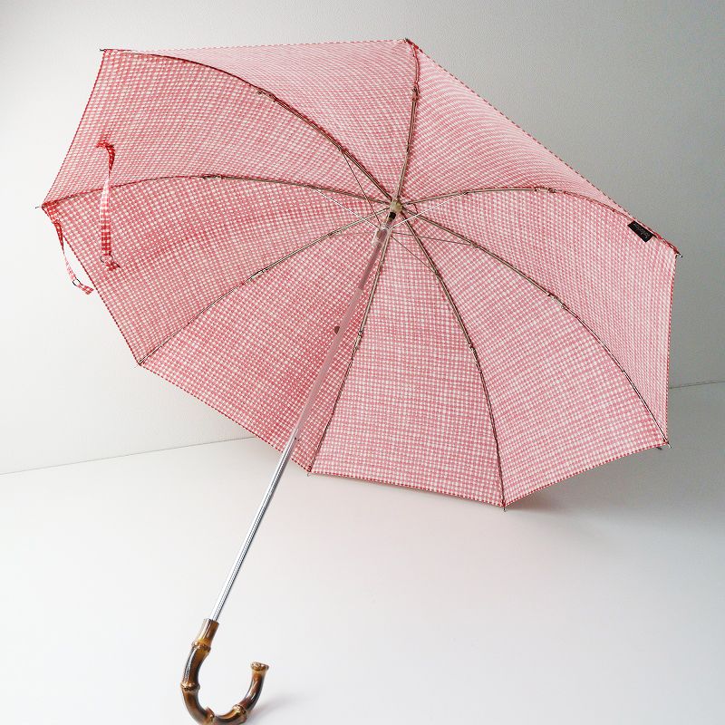 美品 ボンボンストア BonBonStore ギンガムチェック バンブー