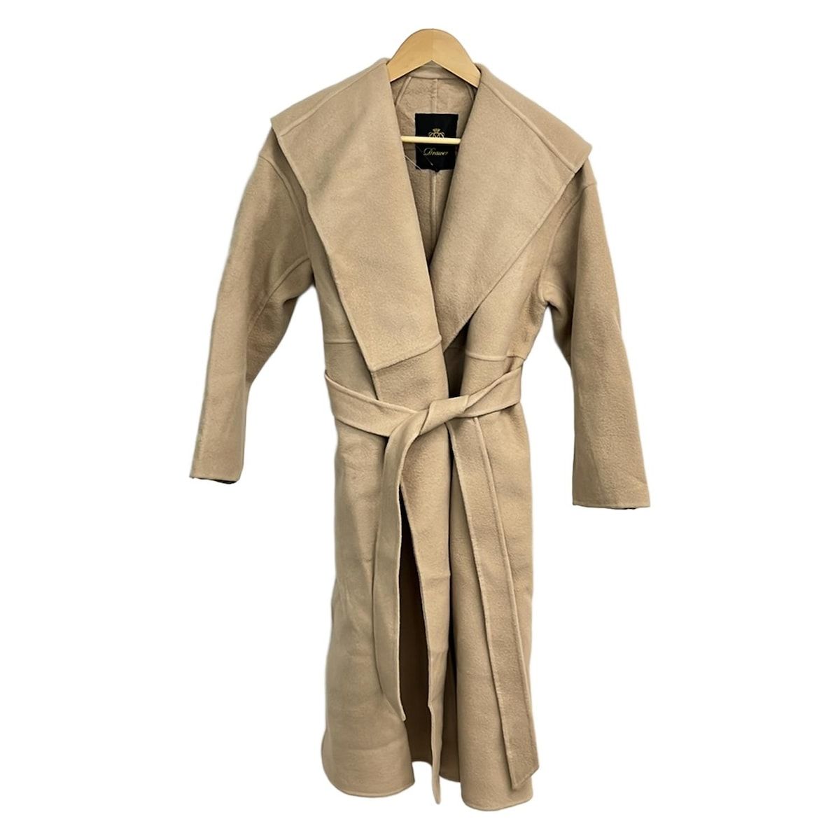 Drawer ドゥロワー ウール生地トレンチコートサイズ36 Drawer(ドゥロワー) トレンチコート サイズ36 S レディース美品 - 6525