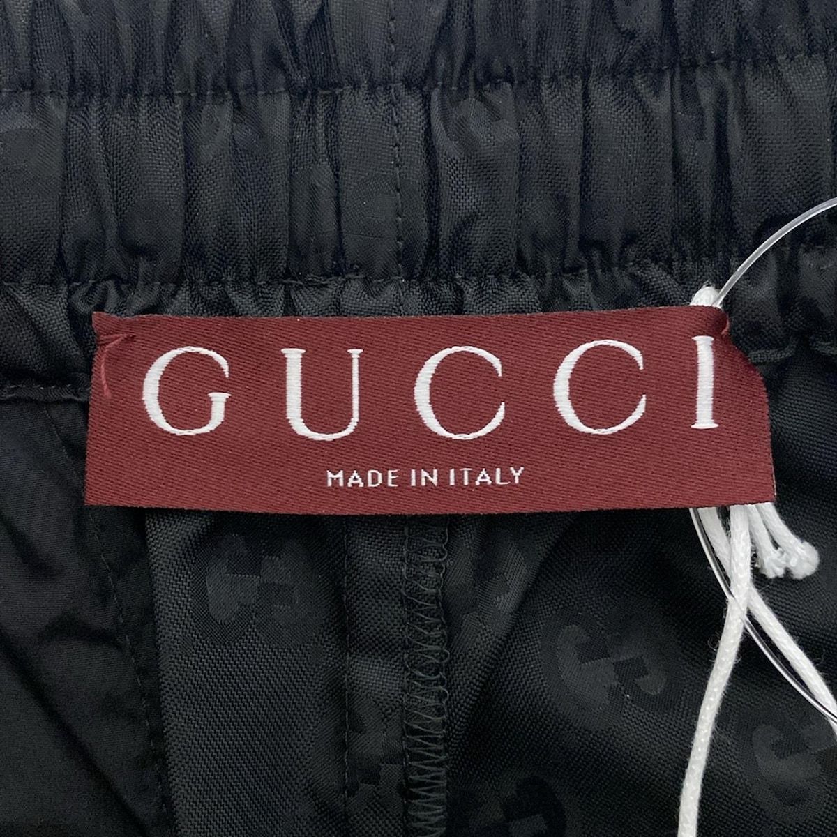 GUCCI(グッチ) 水着 サイズ50 M メンズ美品 - 787967 黒 GG柄/ウエスト